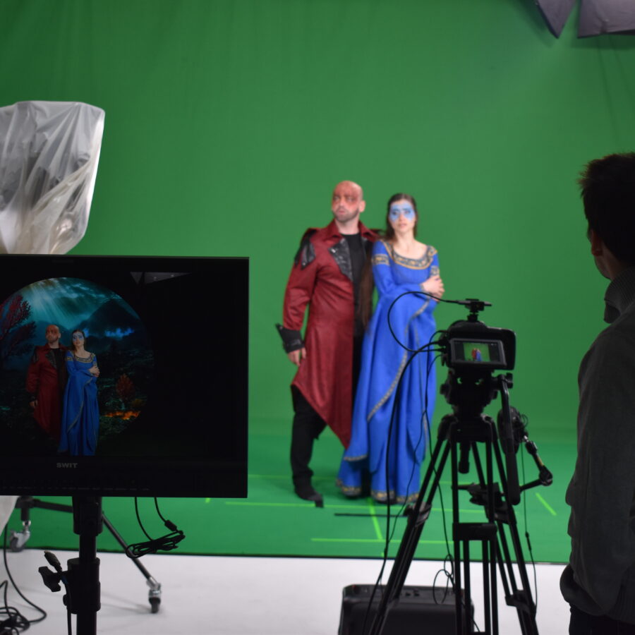 Tournage pour Vulcania
